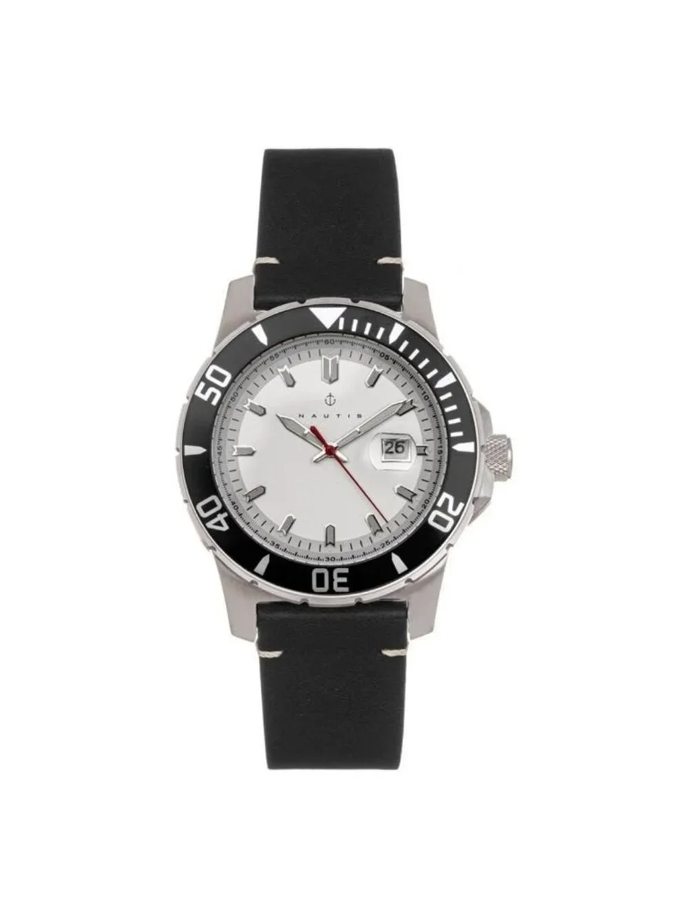 NWT Nautis Dive Pro 200 Quartz White Dial Men's Watch